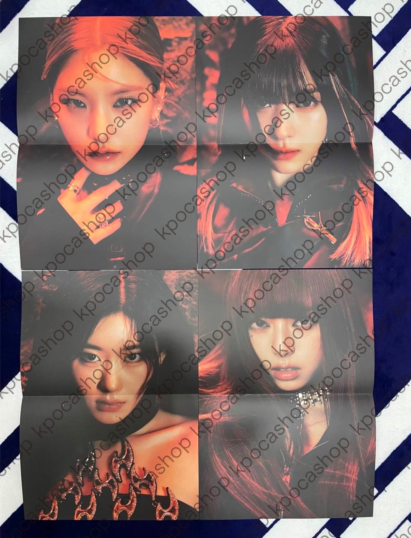 ITZY - Born to Be Limited Ver. (Official Portrait Poster)