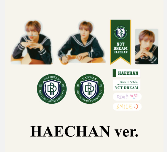 2021 Back to School Kit (Luggage Sticker + Photocard Set)