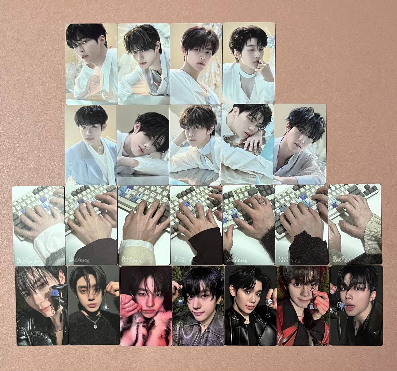 ZEROBASEONE ZB1 - Blue Paradise Key Cap Ver (Official Photocards)