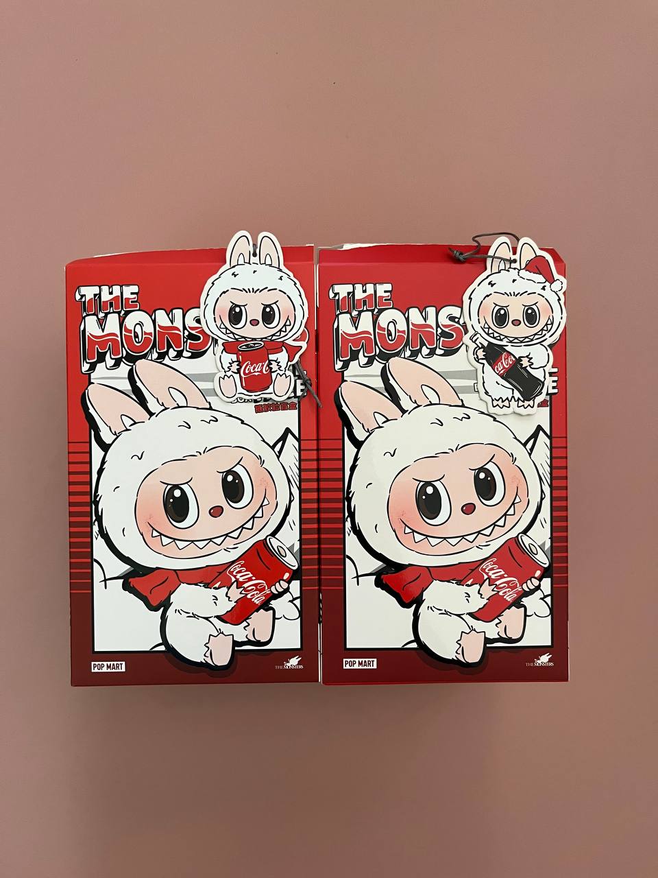 LABUBU V3 The Monsters - Coca Cola Vinyl Face Blind Box