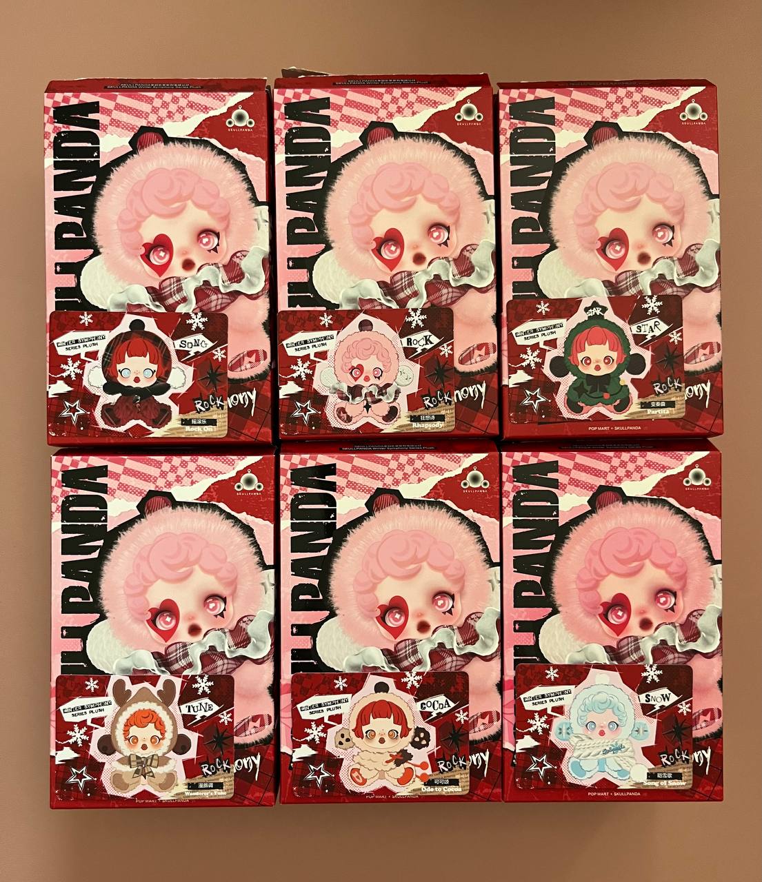 SKULLPANDA Winter Symphony Series Plush