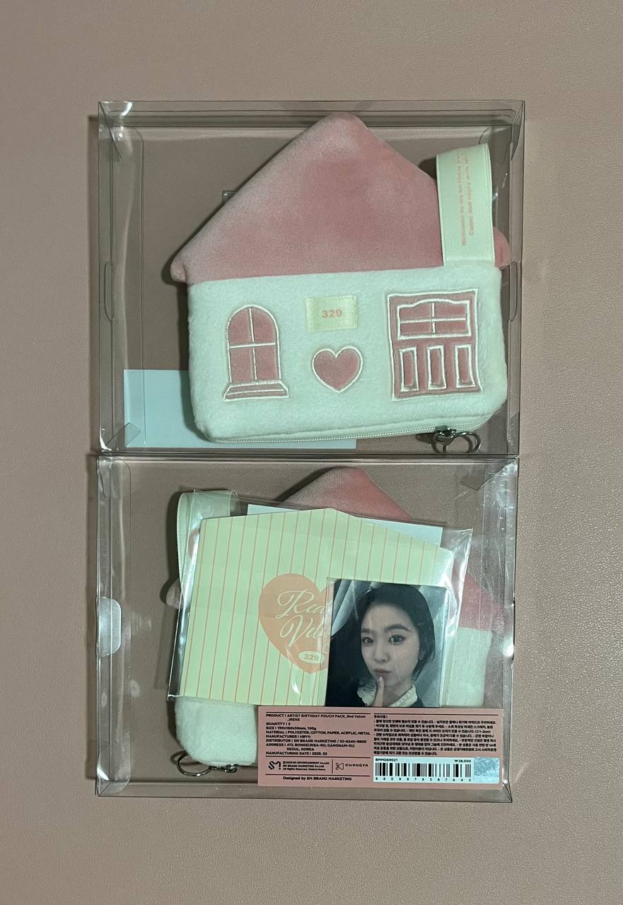 RED VELVET IRENE - 2025 Birthday MD (Birthday Party Card, Party Pouch)