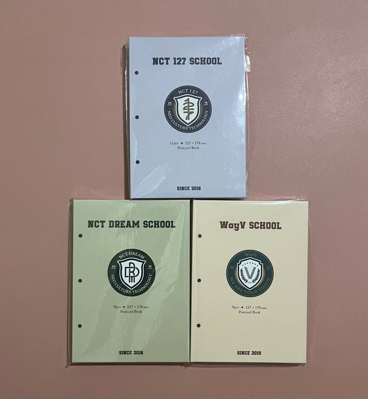 NCT WayV - 2021 Back to School Kit (Hard Cover Postcard Book