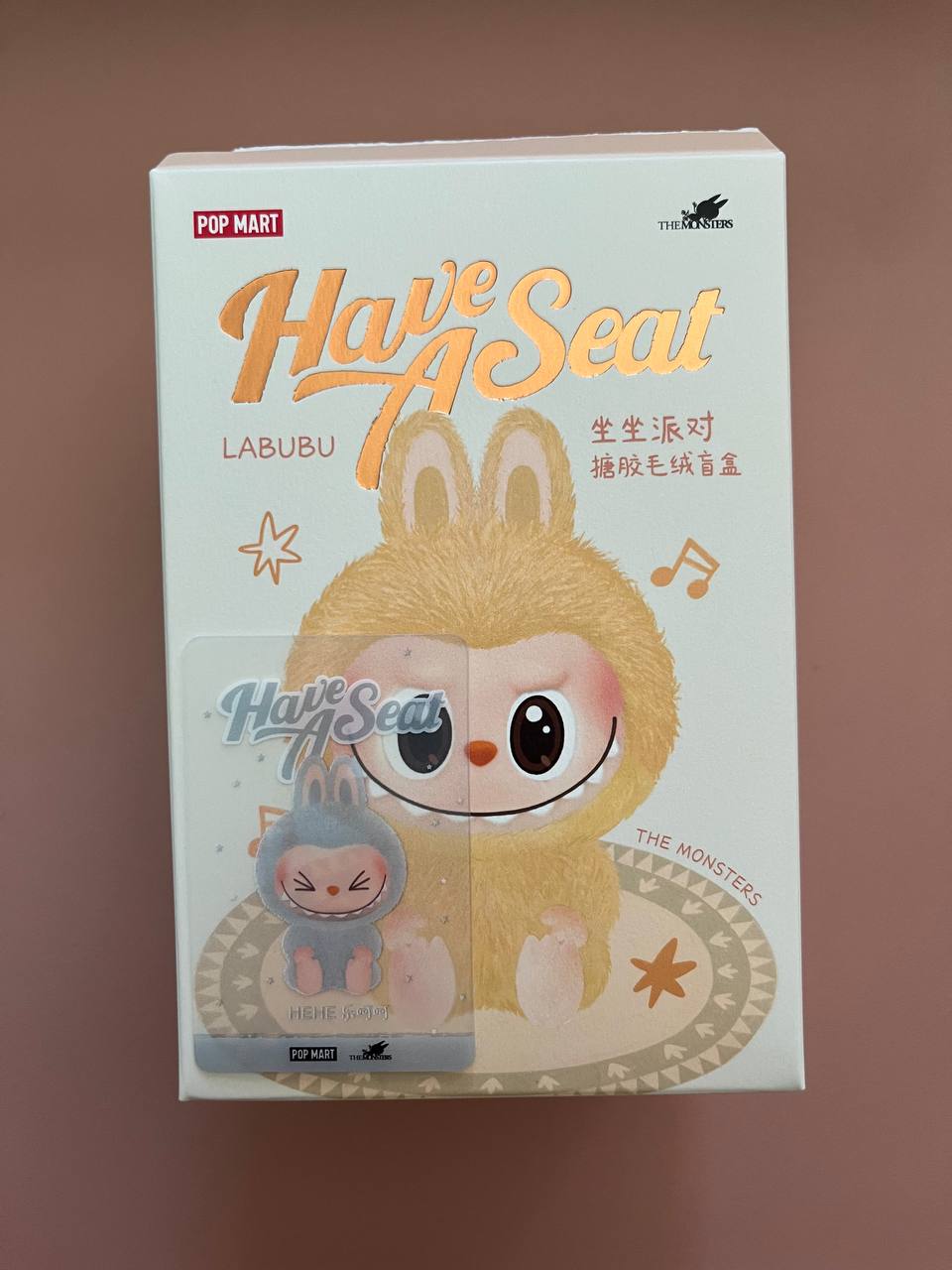 LABUBU V2 THE Monsters - Have a Seat Vinyl Plush