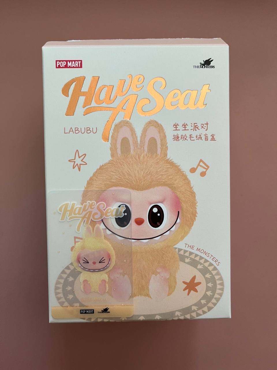 LABUBU V2 THE Monsters - Have a Seat Vinyl Plush