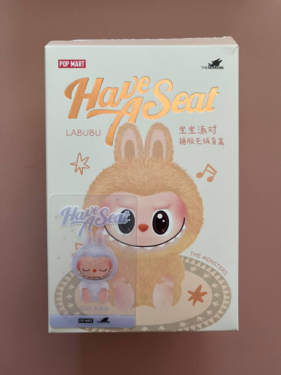 LABUBU V2 THE Monsters - Have a Seat Vinyl Plush