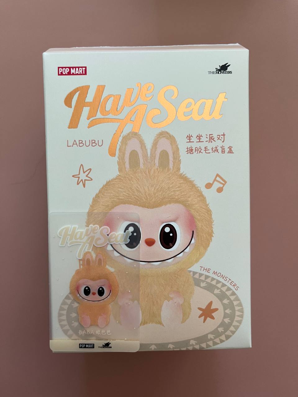 LABUBU V2 THE Monsters - Have a Seat Vinyl Plush