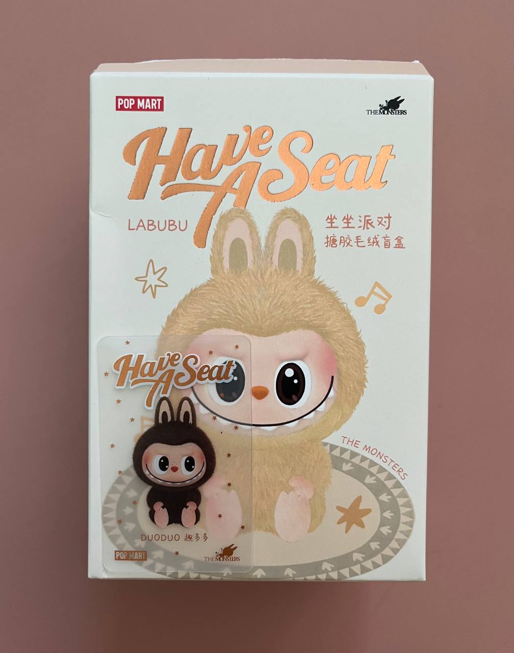 LABUBU V2 THE Monsters - Have a Seat Vinyl Plush