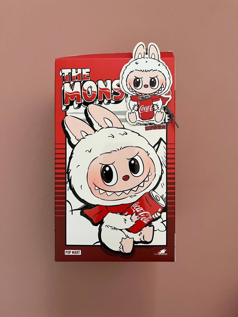 LABUBU V3 The Monsters - Coca Cola Vinyl Face Blind Box