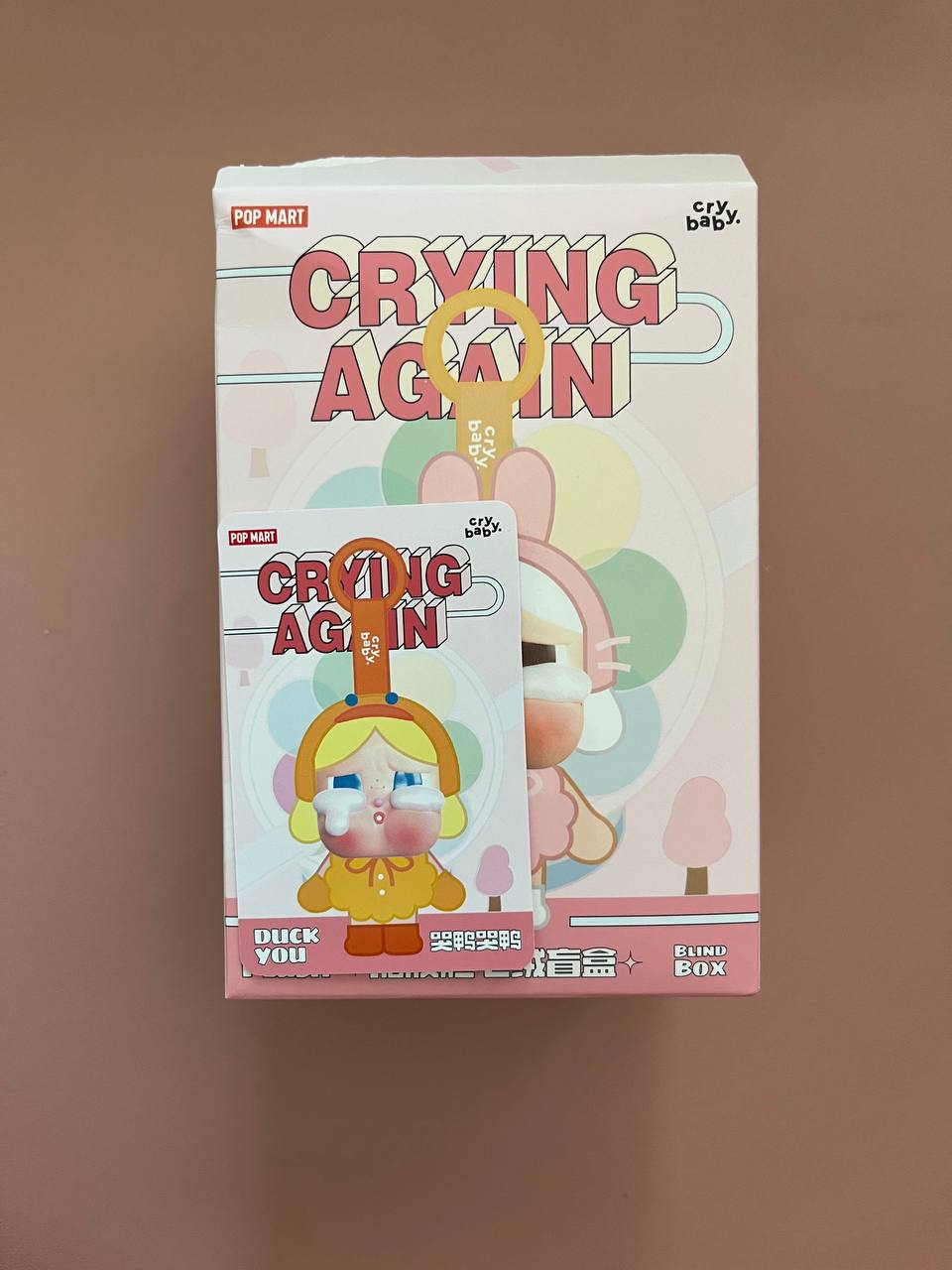 CRYBABY Crying Again Series Vinyl Face Plush Blind Box