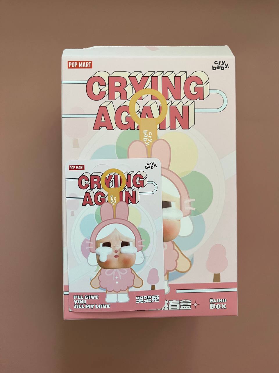 CRYBABY Crying Again Series Vinyl Face Plush Blind Box