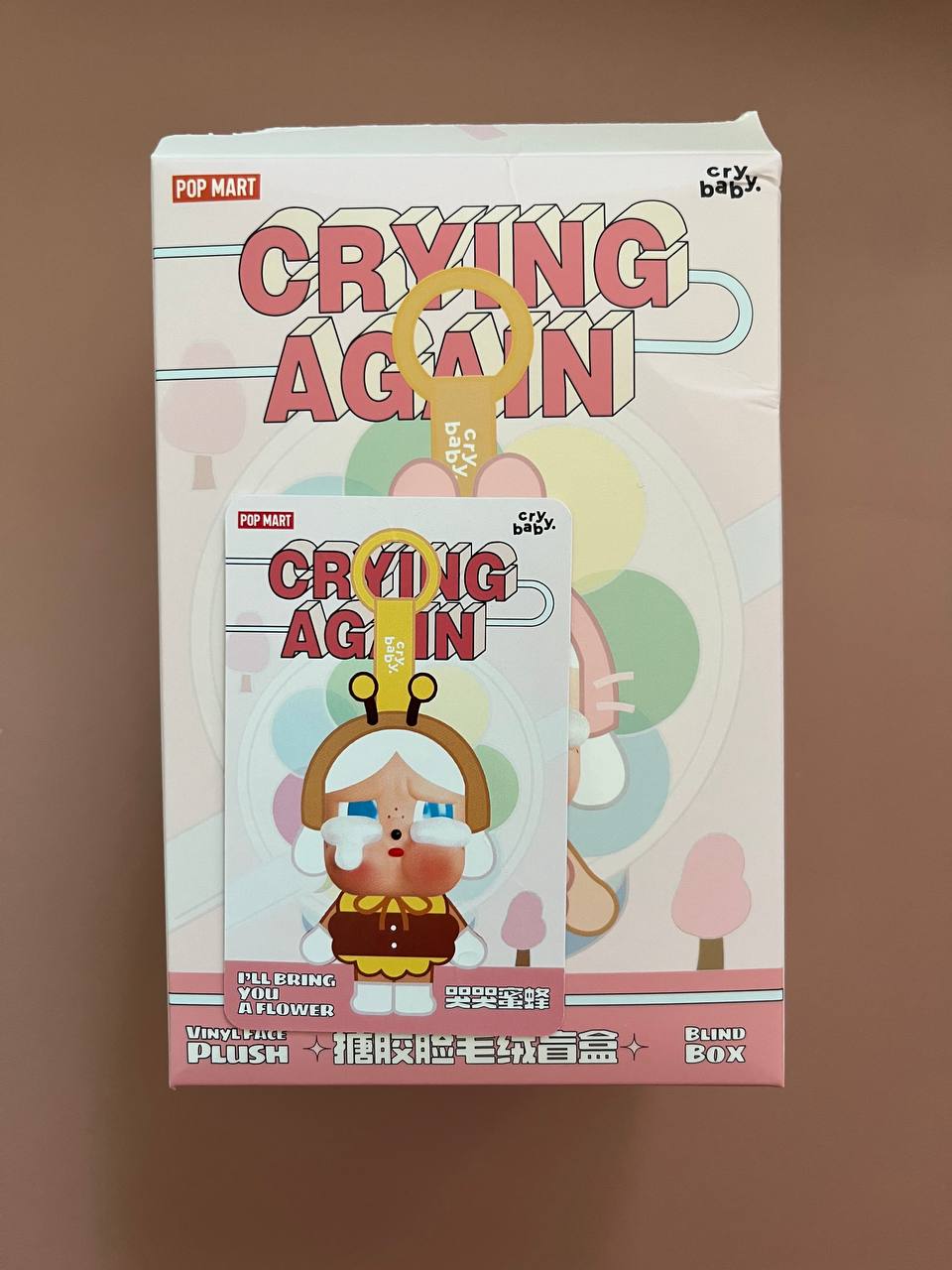 CRYBABY Crying Again Series Vinyl Face Plush Blind Box