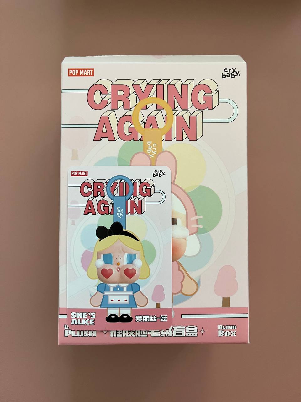 CRYBABY Crying Again Series Vinyl Face Plush Blind Box