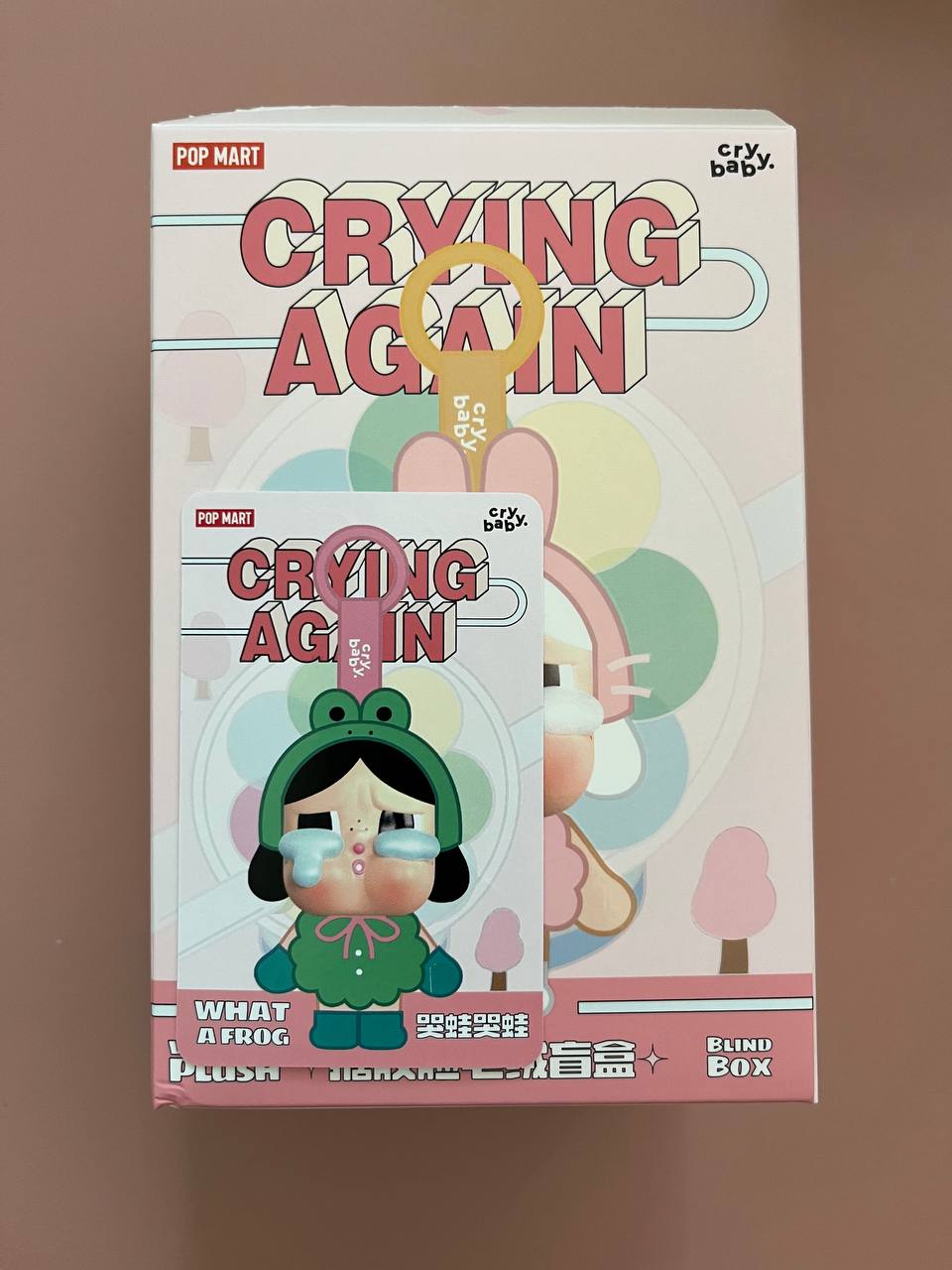 CRYBABY Crying Again Series Vinyl Face Plush Blind Box