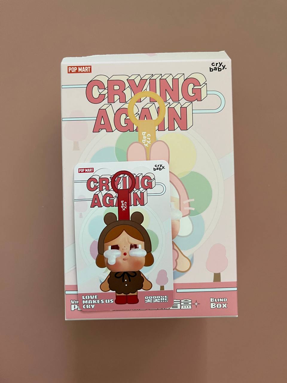 CRYBABY Crying Again Series Vinyl Face Plush Blind Box