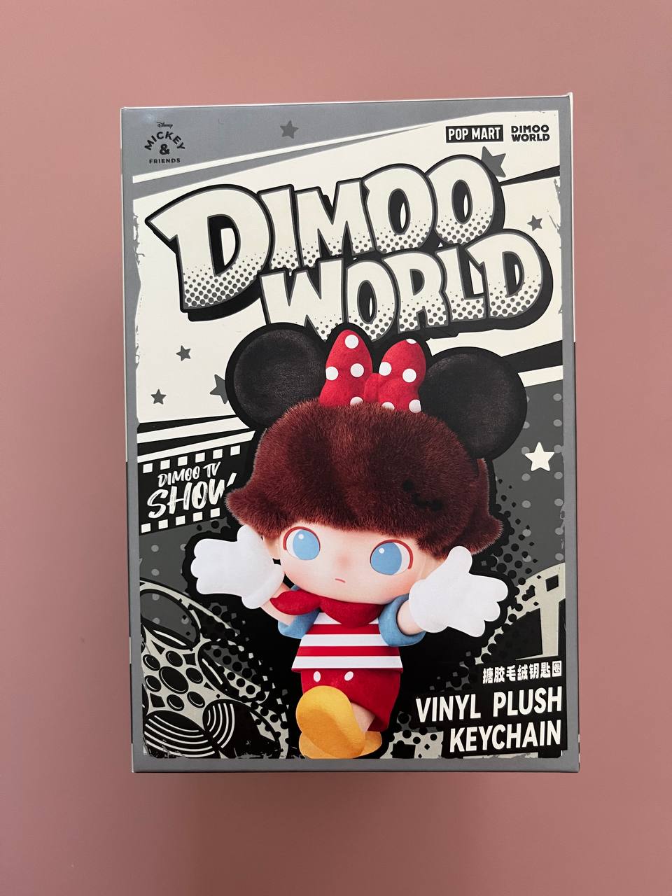 DIMOO WORLD x DISNEY Series Vinyl Plush Keychain Blind Box