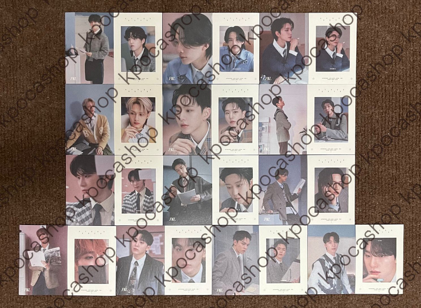 SEVENTEEN - FML (Ver 2. Faded Mono Life ver. sticker)