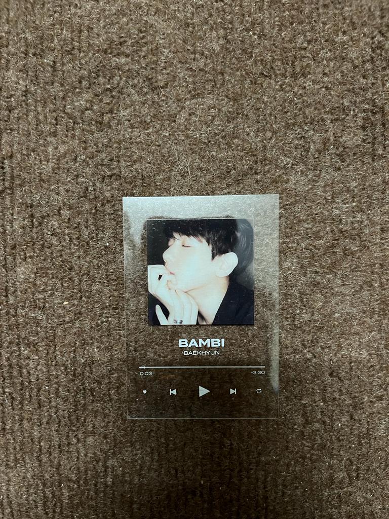 EXO BAEKHYUN - Mini Album Vol.3 Bambi