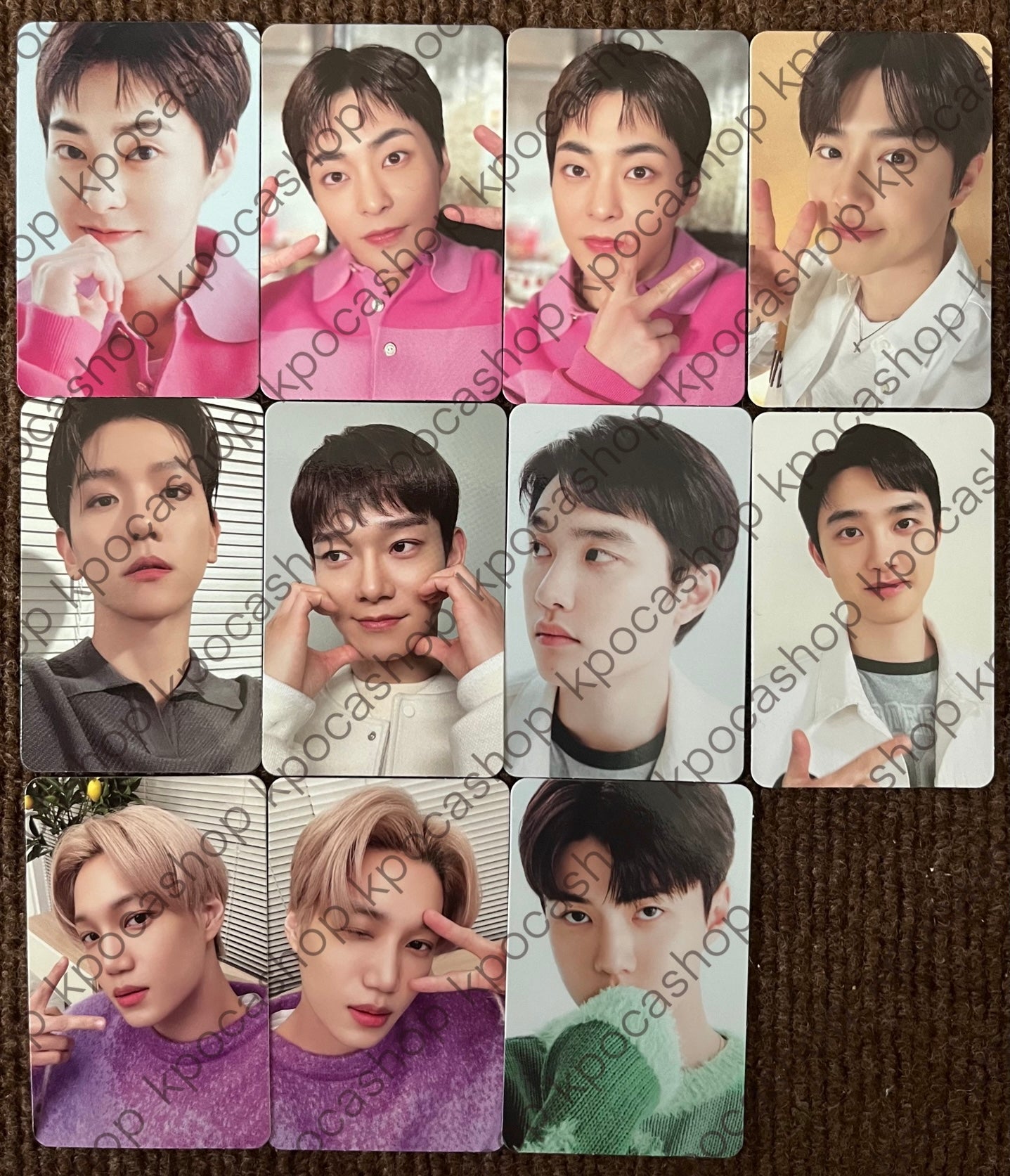 EXO - 2023 Fanmeeting EXO ‘Clock (Fortune Scratch Set)