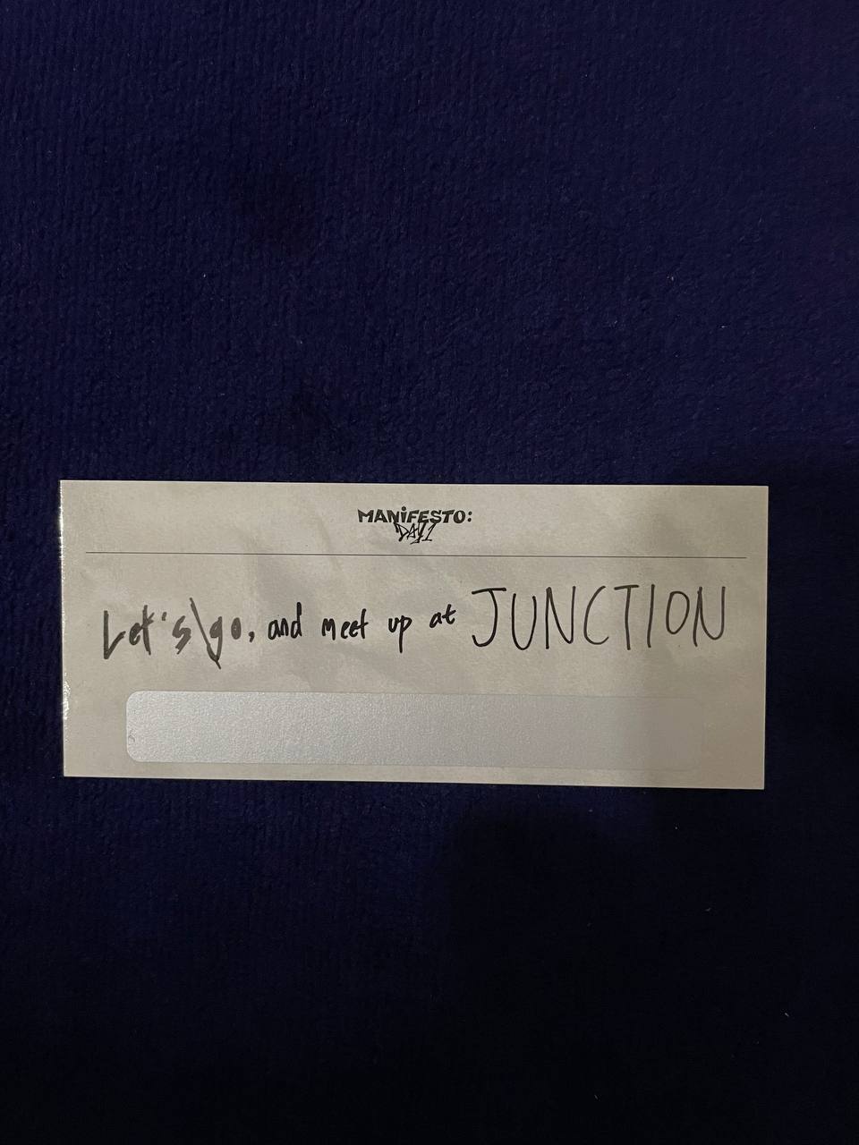 ENHYPEN - Manifesto : Day 1 (Group PVC, Message Card, Postcard)