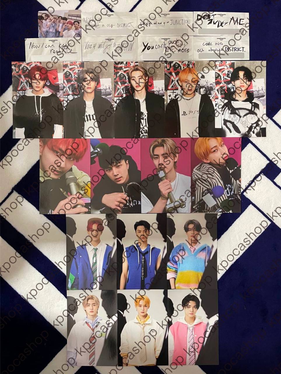 ENHYPEN - Manifesto : Day 1 (Group PVC, Message Card, Postcard)