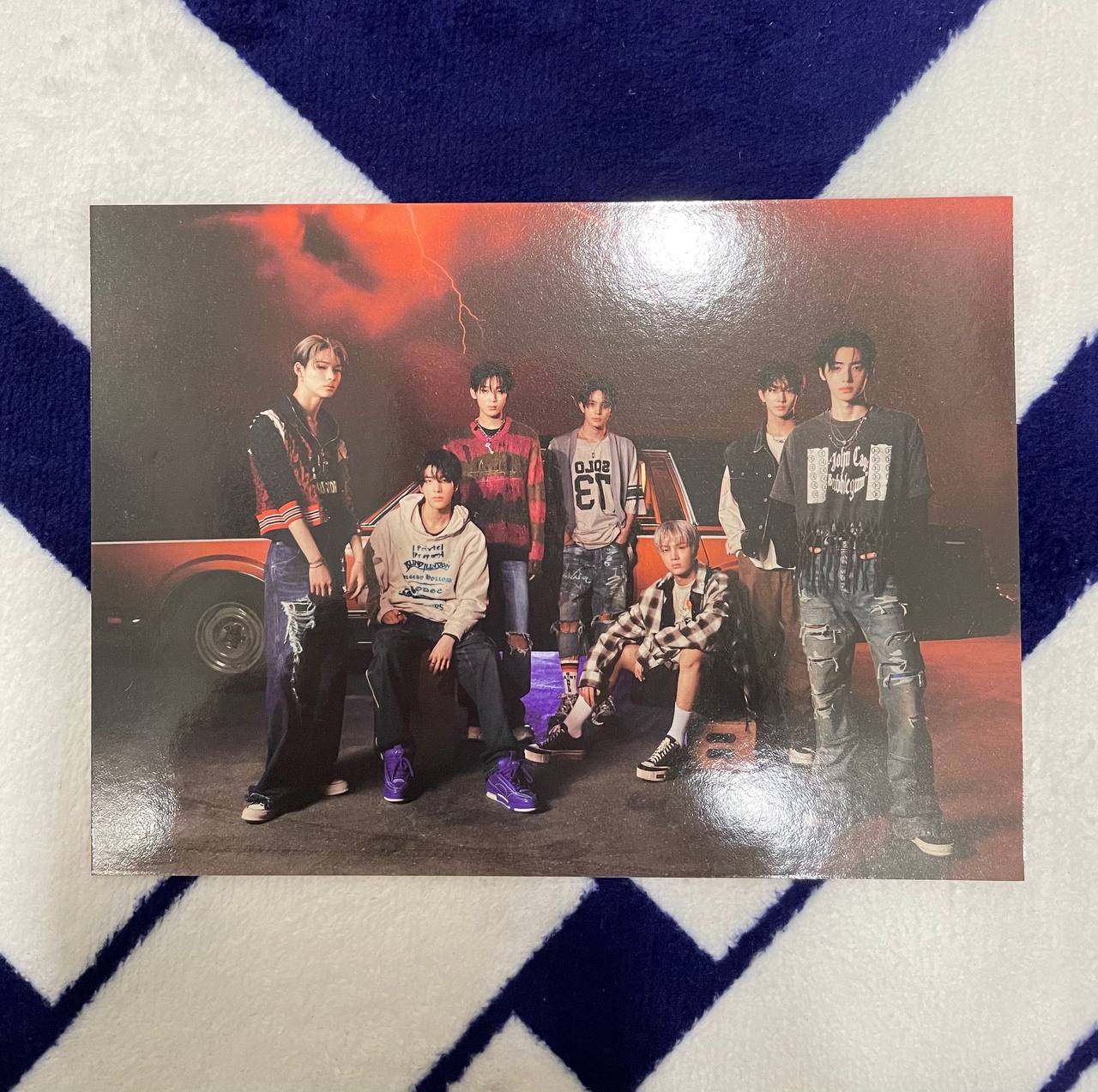 ENHYPEN - Orange Blood (Weverse POB Group Postcard)