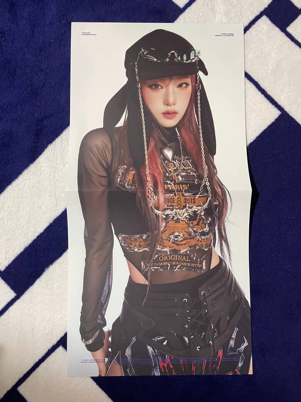 CHOI YENA - Good Morning (Official Circle Photo, Folded Poster)