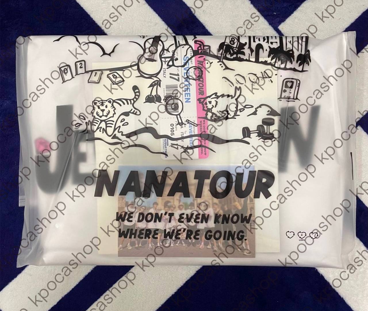 SEVENTEEN - Nana Tour x SEVENTEEN (Italy ver.) (Jeonghan Name ver. T Shirt)