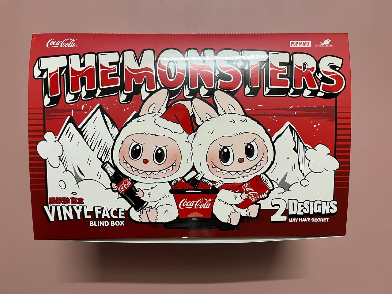 LABUBU V3 The Monsters - Coca Cola Vinyl Face Blind Box