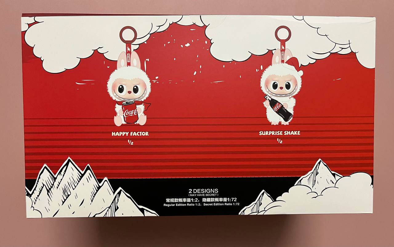 LABUBU V3 The Monsters - Coca Cola Vinyl Face Blind Box