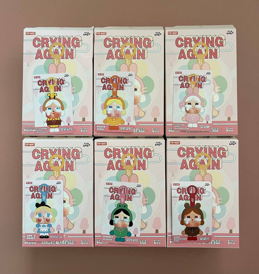 CRYBABY Crying Again Series Vinyl Face Plush Blind Box