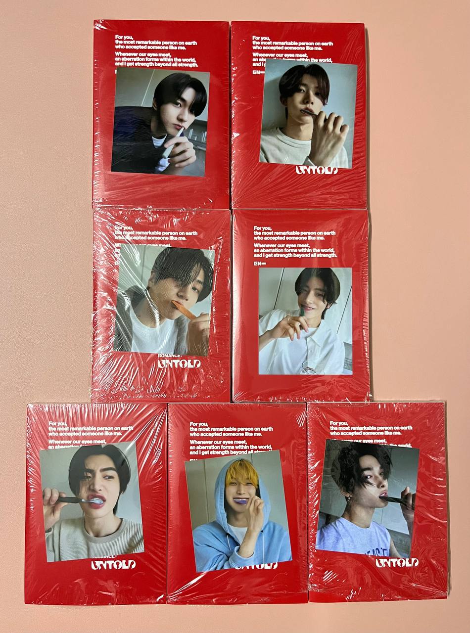 [UNSEALED ALBUM] ENHYPEN - Romance : Untold (ENGENE Ver.)