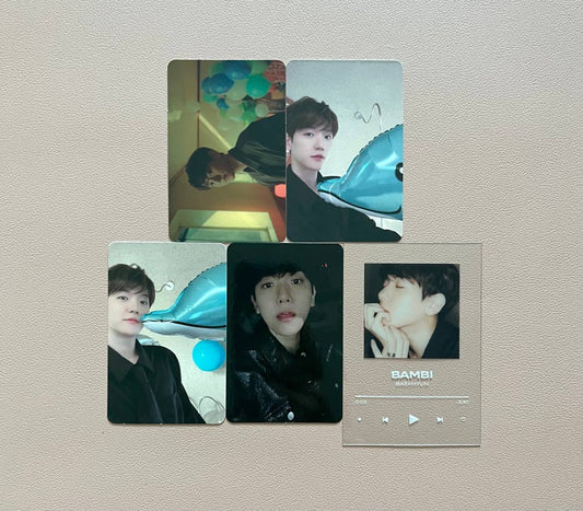 EXO BAEKHYUN - BAMBI (JEWEL CASE, PHOTOBOOK VER.) (Official Photocard)