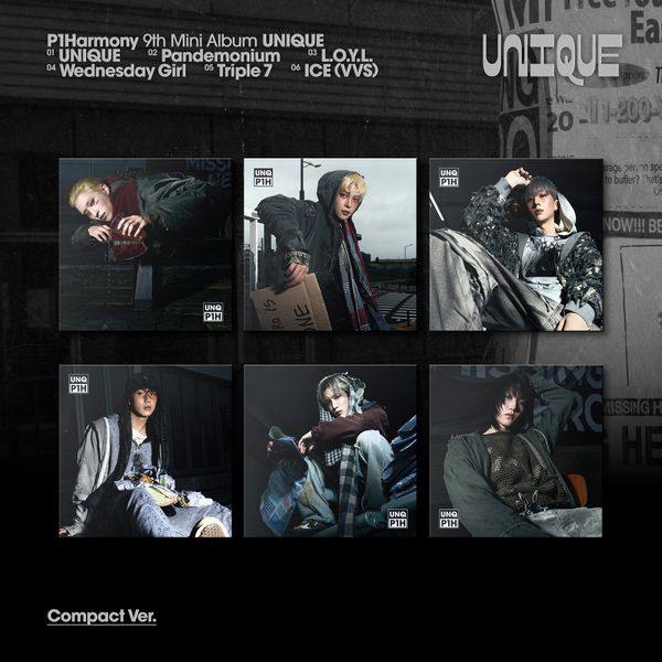 [PRE-ORDER] P1Harmony - 9th Mini Album [UNIQUE] (Compact Ver.)