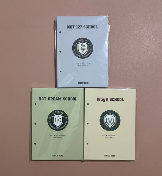 NCT WayV - 2021 Back to School Kit (Hard Cover Postcard Book)