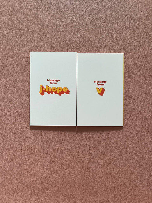 BTS - Album [Butter] (Folded Message Card)