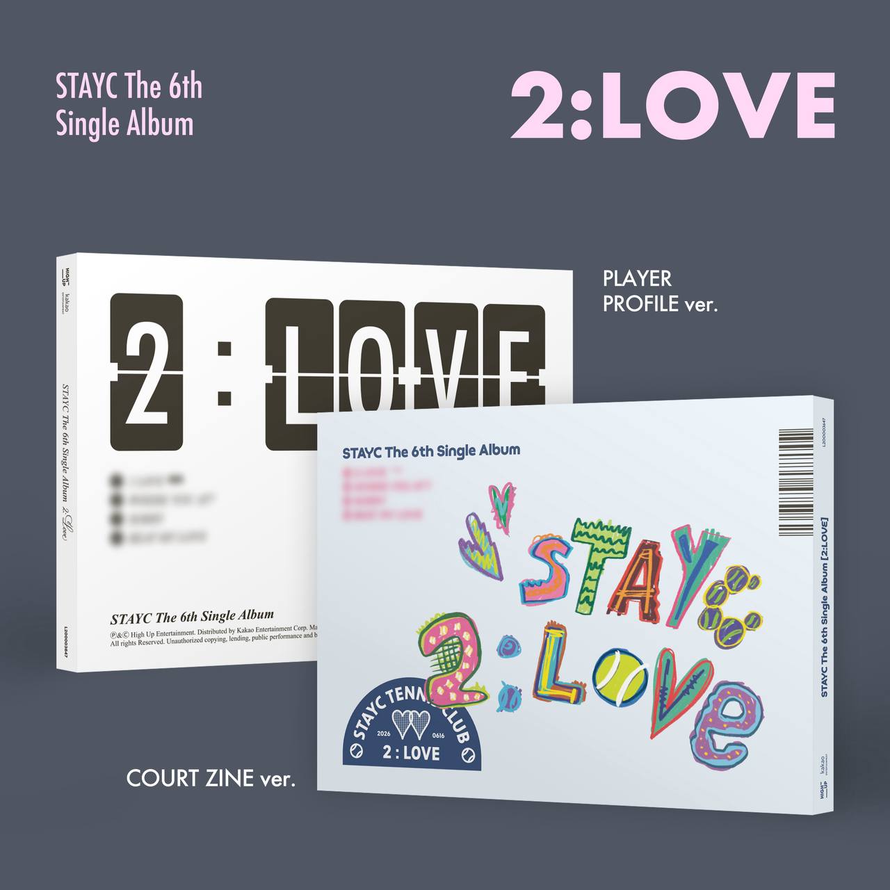 [PRE-ORDER] STAYC - 6th Single [2:LOVE]