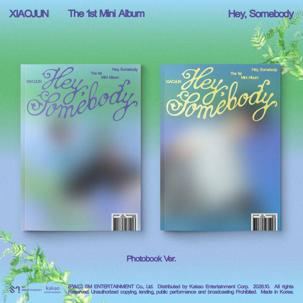 [PRE-ORDER] WAYV XIAOJUN - 1st Mini Album [Hey, Somebody] (Photobook Ver.)