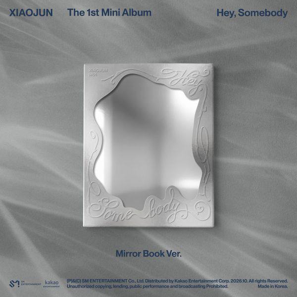 [PRE-ORDER] WAYV XIAOJUN - 1st Mini Album [Hey, Somebody] (Mirror Book Ver.)