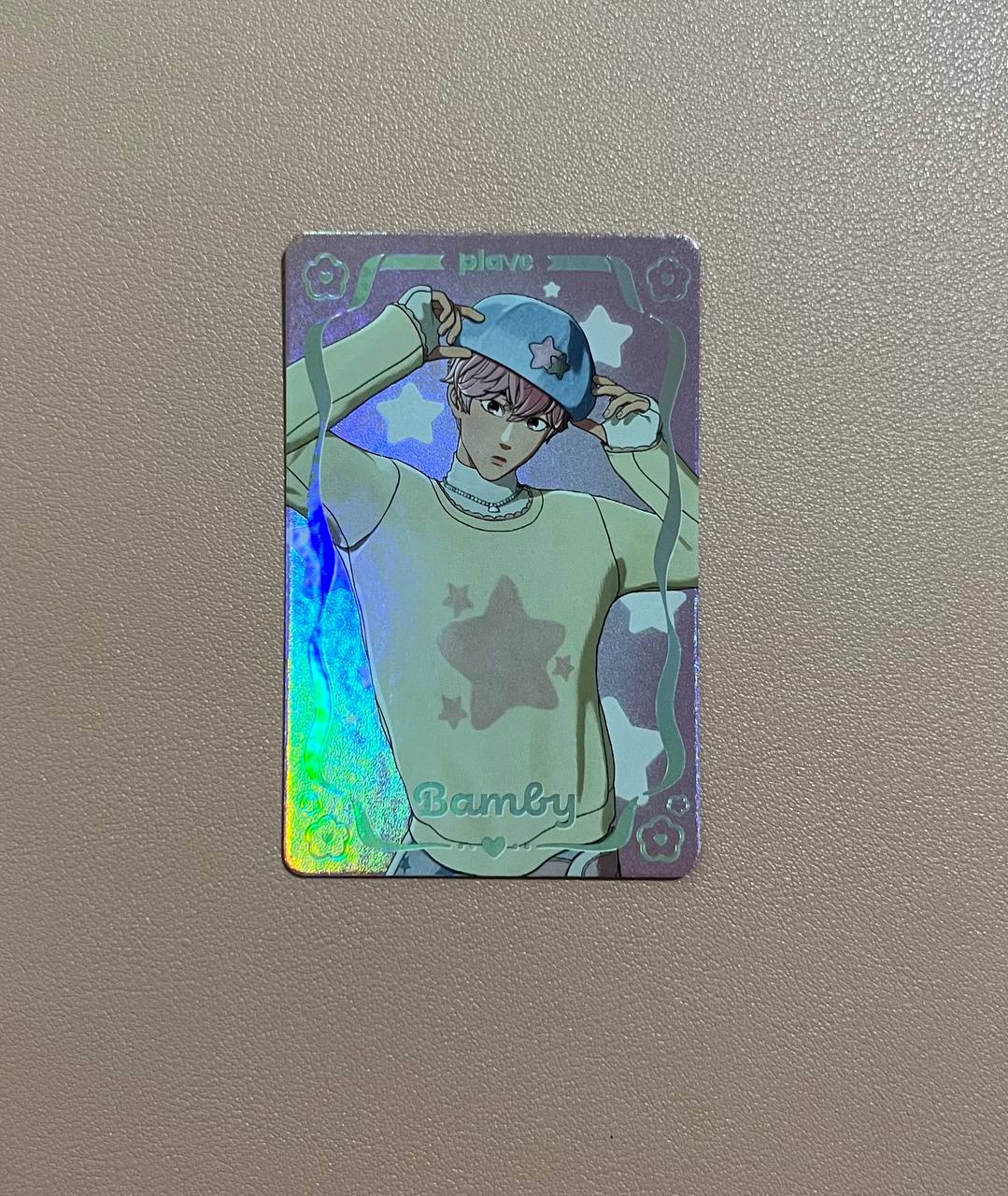 PLAVE - PLBBUU (POCAALBUM VER.)(Official Photocard)(Starshard,Solo,Drawing,Unit,Group,Transparent)