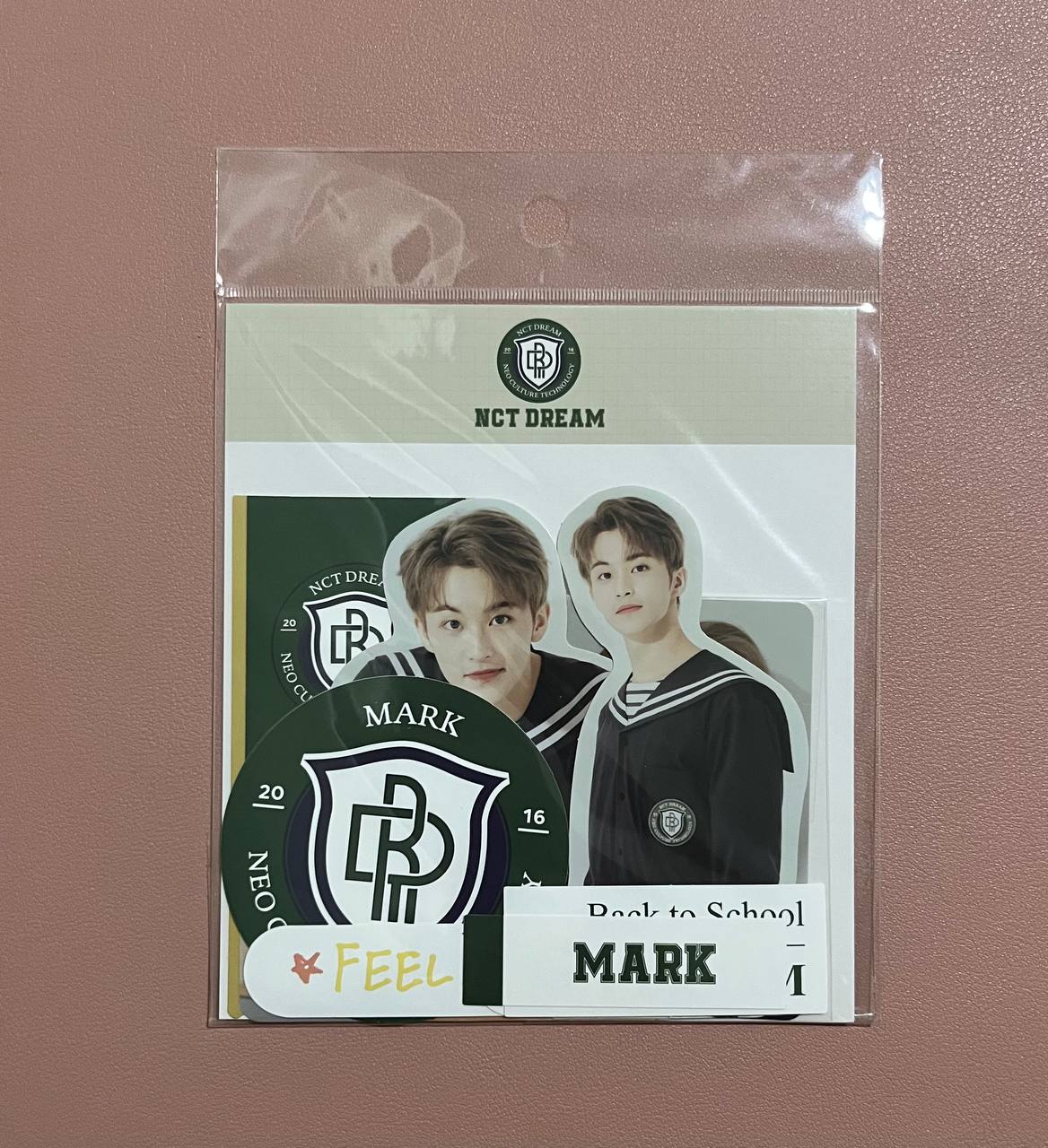 NCT WayV - 2021 Back to School Kit (Luggage Sticker + Photocard Set)