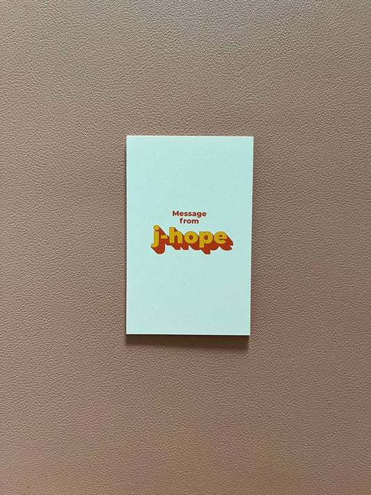BTS - Album [Butter] (Folded Message Card)
