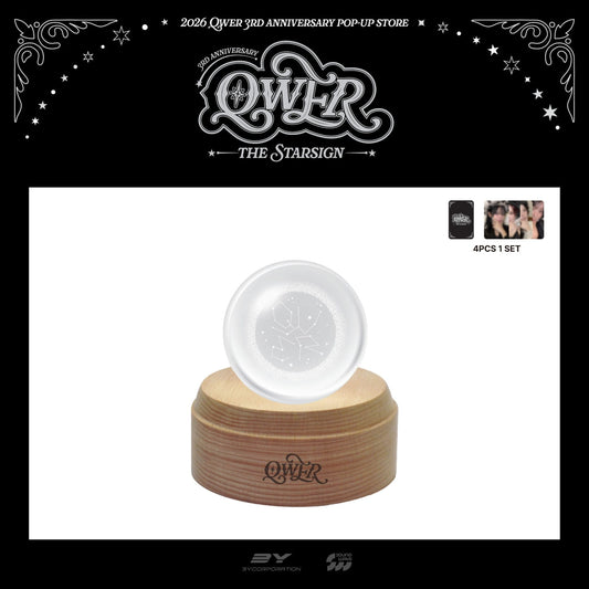 [PRE-ORDER] QWER - 3RD ANNIVERSARY POP-UP [THE STAR SIGN] MD (MOOD LIGHT)