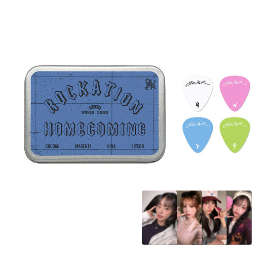 [PRE-ORDER] QWER - 1st World Tour Encore In Seoul [ROCKATION : HOMECOMING] Official MD (PICK SET)